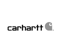 The Carhartt logo, known for its rugged durability and workwear heritage, features the brand's name in lowercase letters alongside a stylized 'C' resembling a hook, symbolizing strength and reliability in the apparel industry