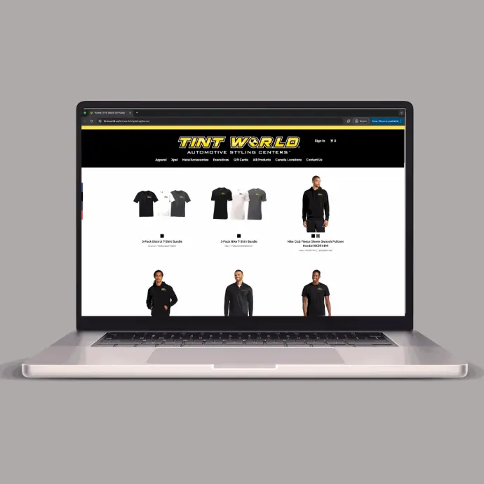Custom branded apparel and merchandise by Apparel Boss