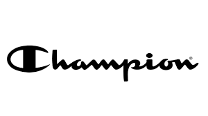 The Champion logo, featuring its iconic script overlaid on a black background, symbolizes a legacy of sportswear and athletic apparel. Known for innovation and quality, Champion's logo represents durability, comfort, and style in athletic fashion.